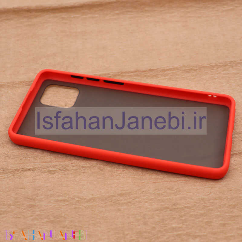 اصفهان جانبی-قاب PC مات Samsung Note 10 Lite قرمز