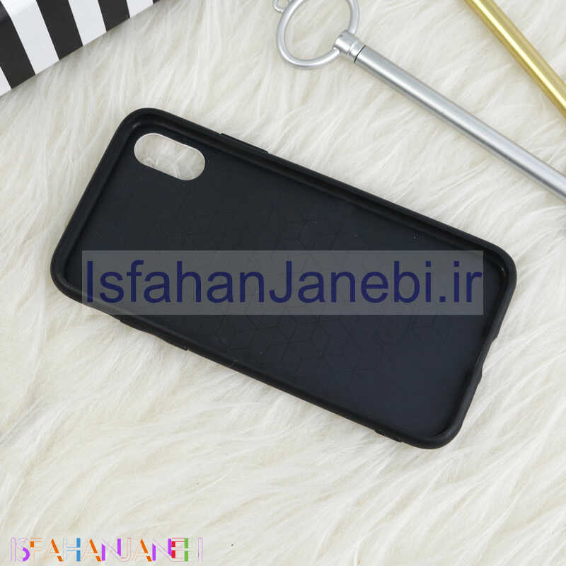 اصفهان جانبی-قاب پشت گلسی طرحدار اسکویید گیم iPhone X/XS