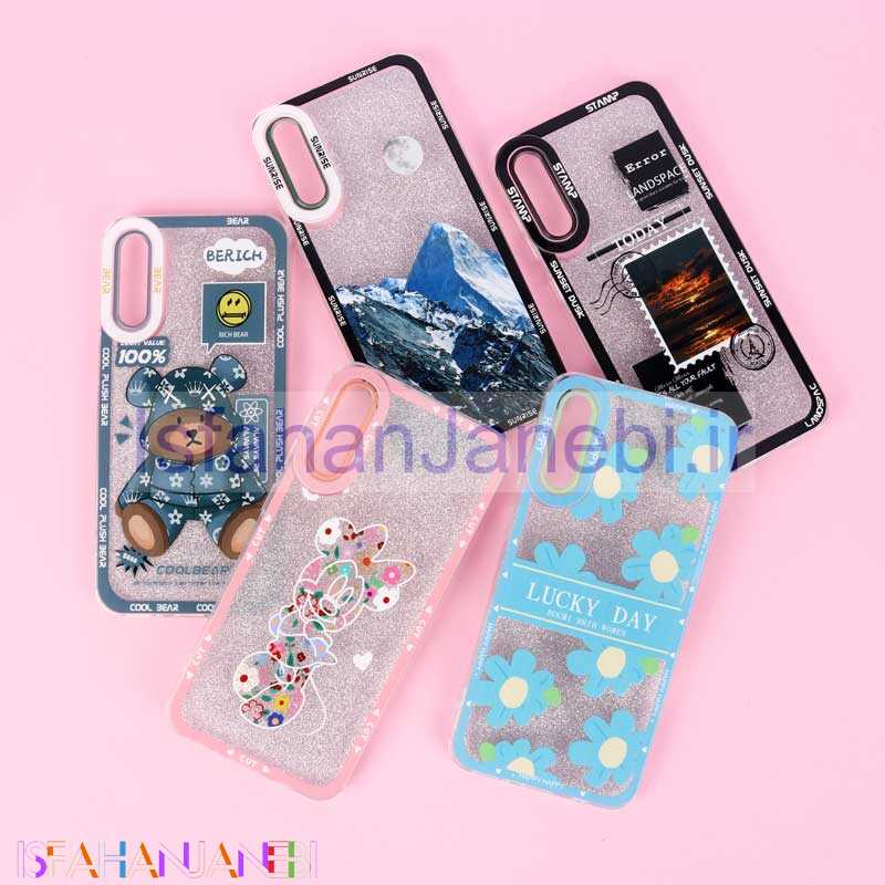 اصفهان جانبی-قاب فانتزی دور رنگی اکلیلی Samsung Galaxy A50