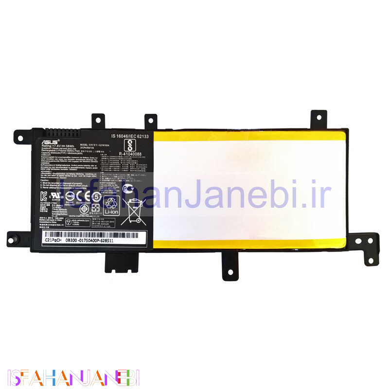 اصفهان جانبی-باتری لپ تاپ اورجینال ایسوس Asus R542/X542-3Cell