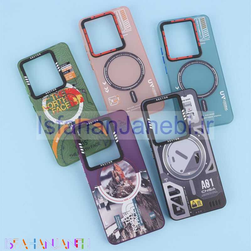 اصفهان جانبی-قاب فانتزی Sector طرح دار Xiaomi Poco X6