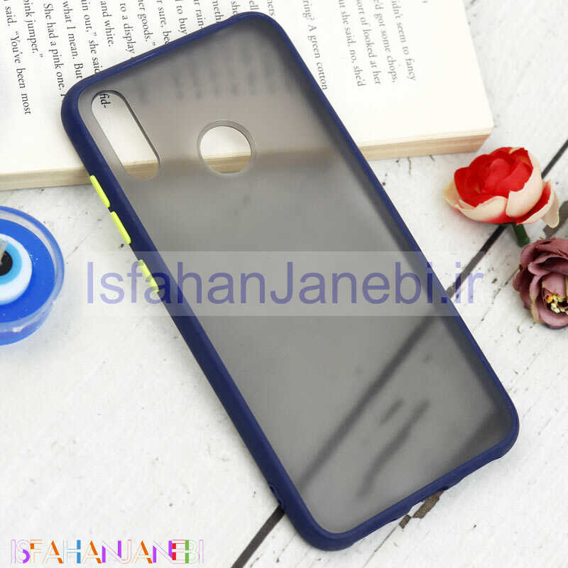 اصفهان جانبی-قاب PC مات محافظ لنز دار Huawei Y7 2019