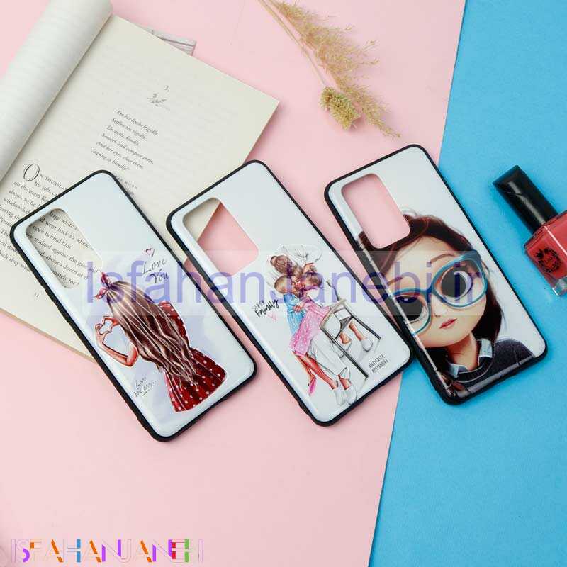 اصفهان جانبی-قاب فانتزی برجسته دخترانه هواوی P40 Pro سری 16