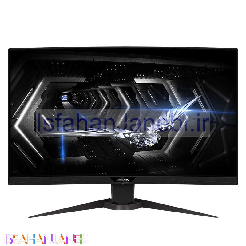 اصفهان جانبی-مانیتور گیمینگ خمیده گیگابایت AORUS CV27Q سایز 27 اینچ