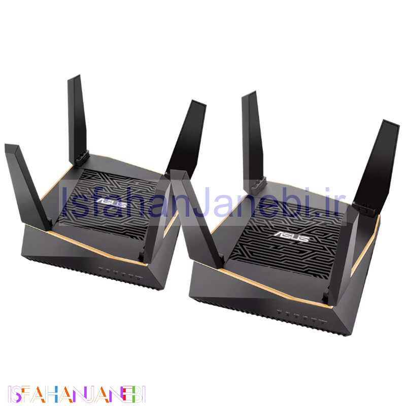 اصفهان جانبی-روتر 4 آنتن Asus RT-AX92U 4G LTE 400Mbps