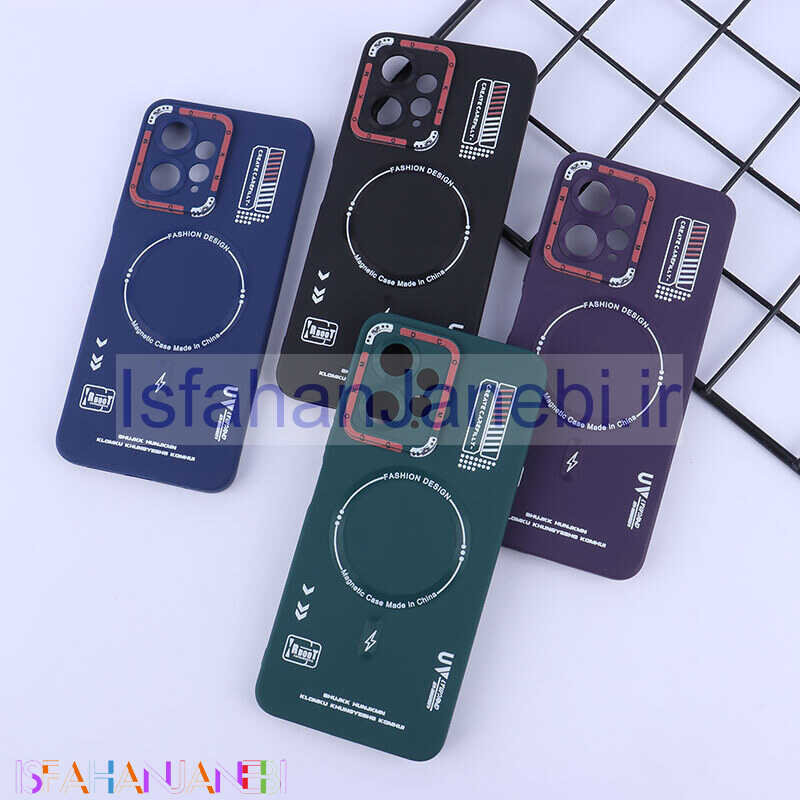 اصفهان جانبی-قاب ژله ای Dcokm شیائومی Redmi Note 12 4G طرح مگ سیف محافظ لنزدار