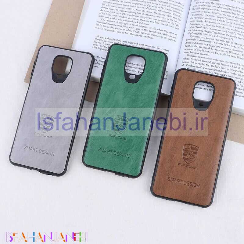 اصفهان جانبی-قاب چرمی Smart Design شیائومی Redmi Note 9S / Note 9 Pro / Note 10 Lite طرح Porsche