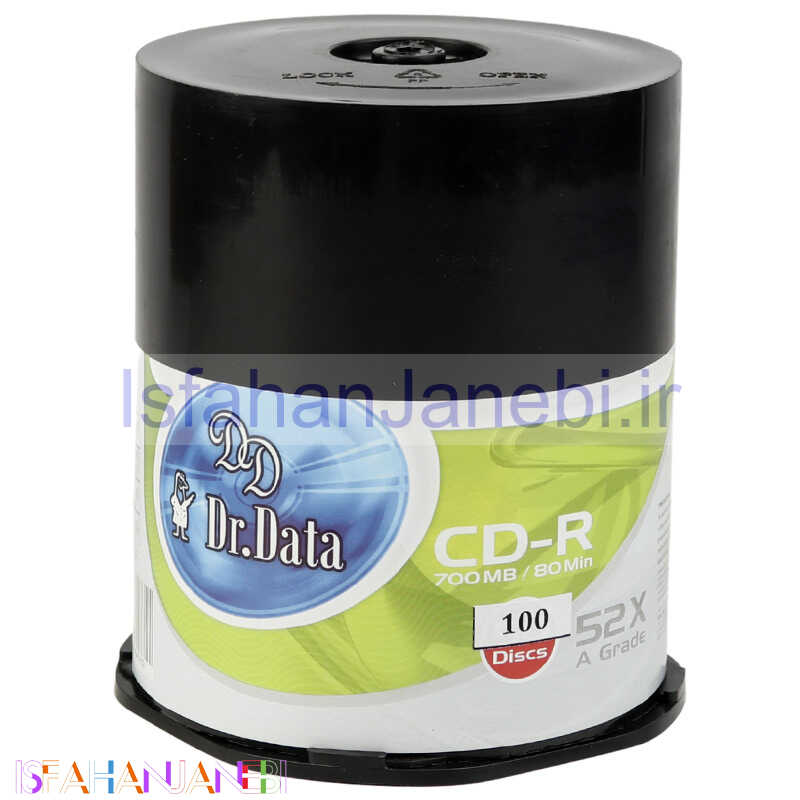 اصفهان جانبی-CD خام دکتر دیتا Dr.Data بسته 100 عددی