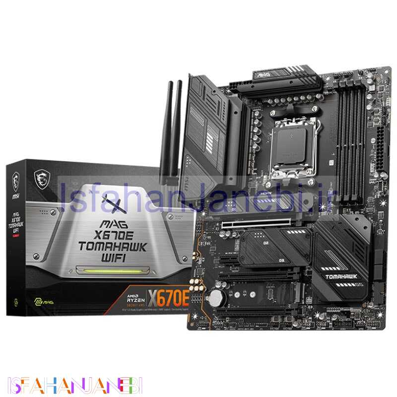 اصفهان جانبی-مادربرد ام اس آی MAG X670E TOMAHAWK WIFI DDR5