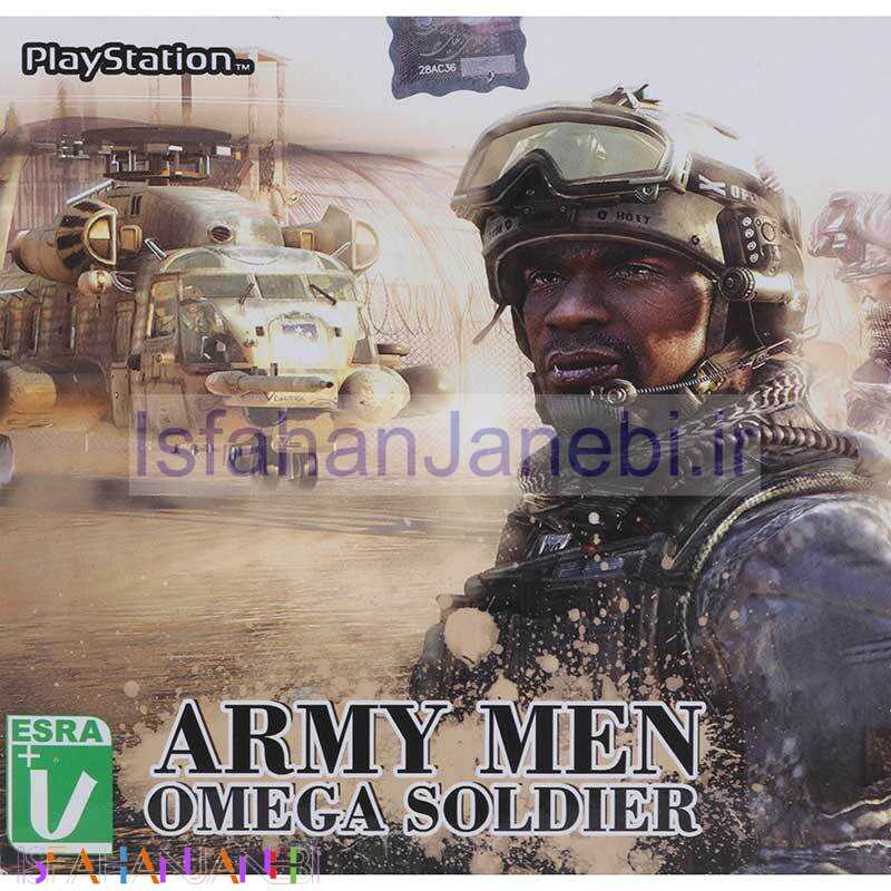 اصفهان جانبی-بازی Army Men Omega Soldier لوح زرین مناسب برای PS1