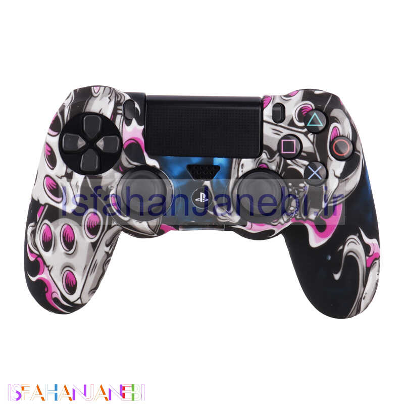 اصفهان جانبی-روکش دسته بازی PS4 طرح اسکلت و تاس