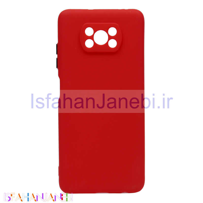 اصفهان جانبی-قاب طرح سیلیکونی محافظ لنزدار Xiaomi Poco x3/x3 NFC/x3 pro