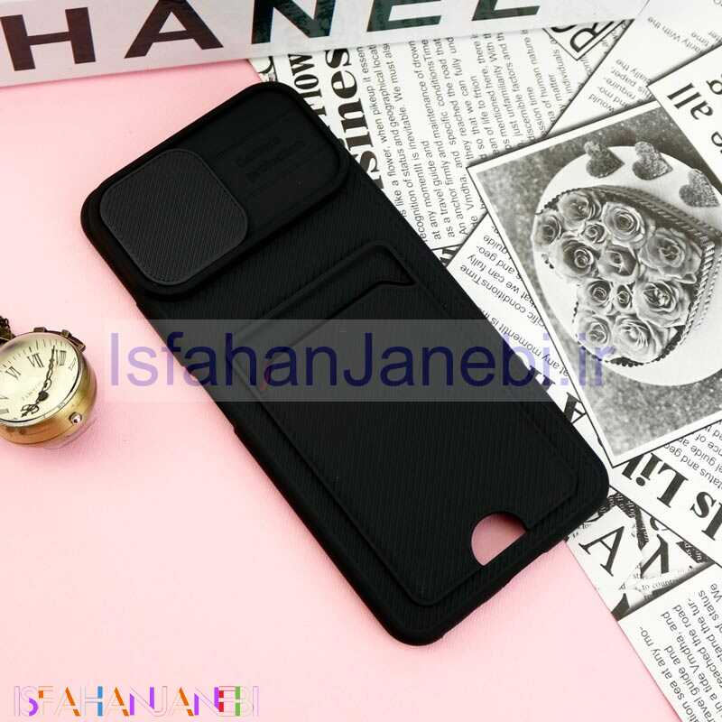 اصفهان جانبی-قاب ضد ضربه جاکارتی دار محافظ لنز کشویی کلاسیک Xiaomi Mi 11 Lite