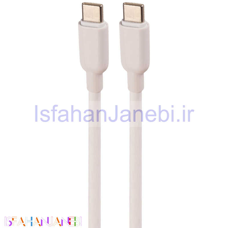 اصفهان جانبی-کابل تبدیل Vonk Type-C To Type-C 2.4A 1m