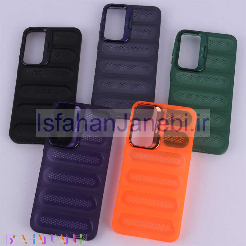 اصفهان جانبی-قاب پافر توری دار ژله ای استندشو سامسونگ Galaxy A35