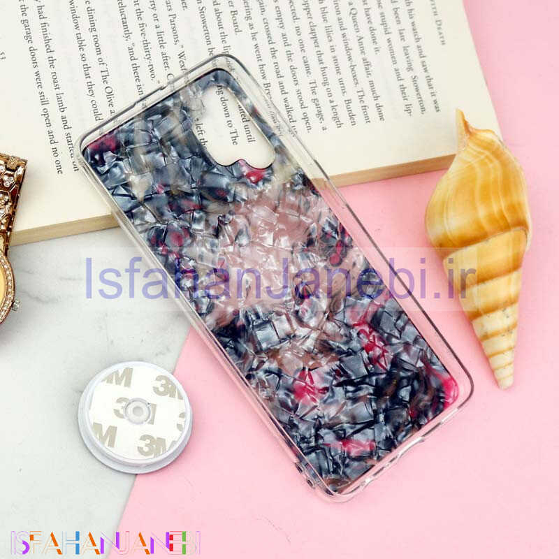 اصفهان جانبی-قاب طرحدار رزینی پاپ سوکت دار Samsung Galaxy A32 4G