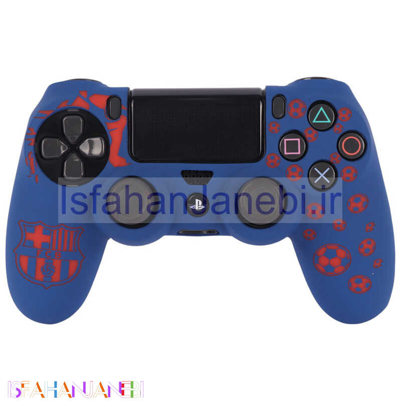 اصفهان جانبی-روکش دسته بازی PS4 طرح Barcelona آبی قرمز