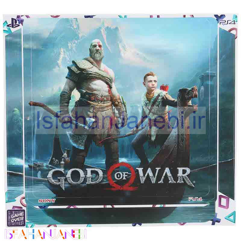 اصفهان جانبی-اسکین پلی استیشن 4 اسلیم طرح God Of War کد 2