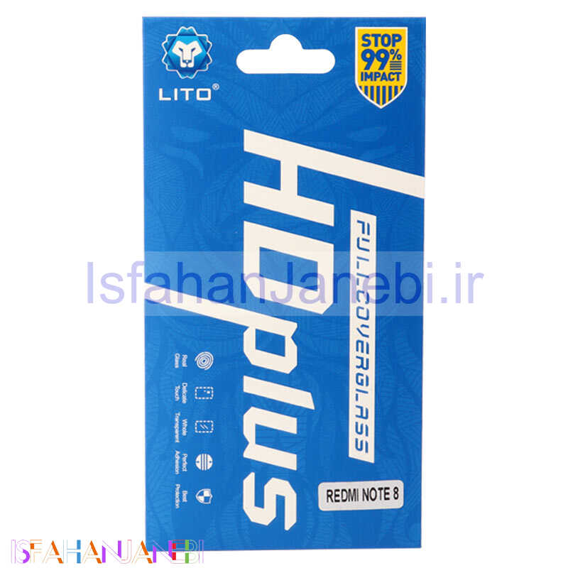 اصفهان جانبی-گلس HD Plus لیتو Xiaomi Redmi Note 8