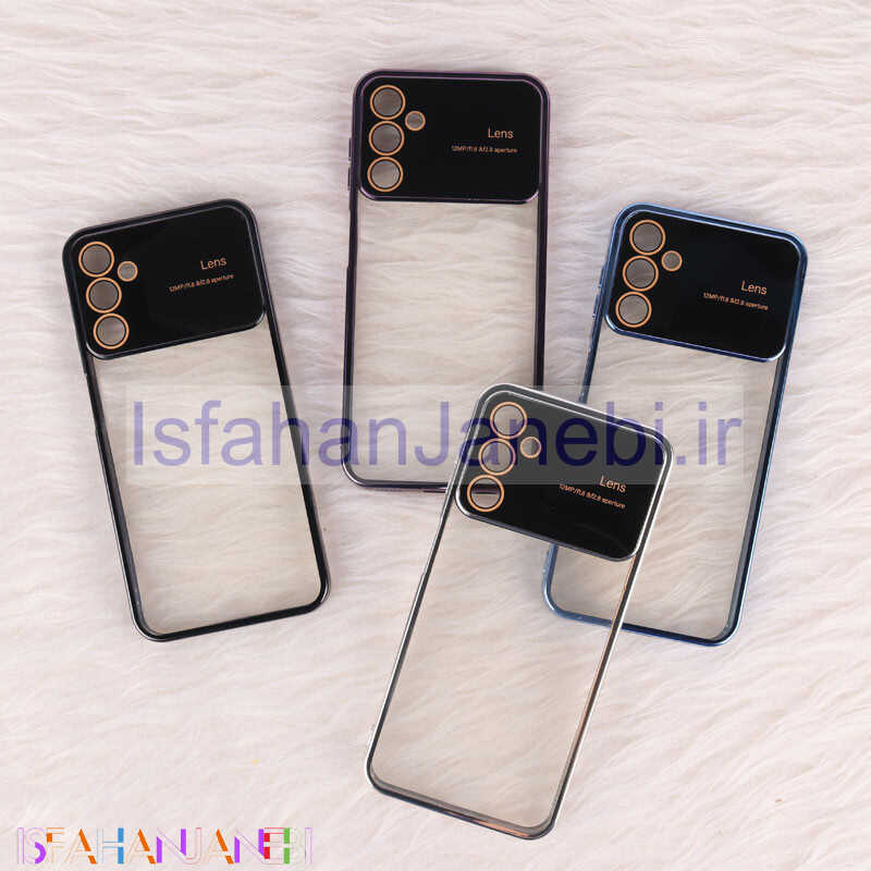 اصفهان جانبی-قاب My Case شفاف Lens Aperture محافظ لنزدار Samsung Galaxy A14 4G / A14 5G