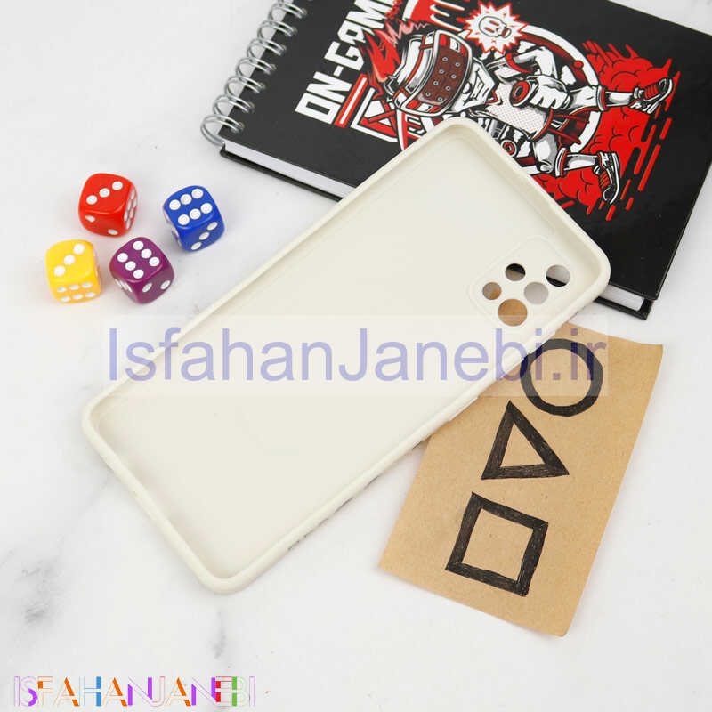 اصفهان جانبی-قاب سیلیکونی محافظ لنزدار طرح اسکویید گیم Samsung Galaxy A51 کد 6
