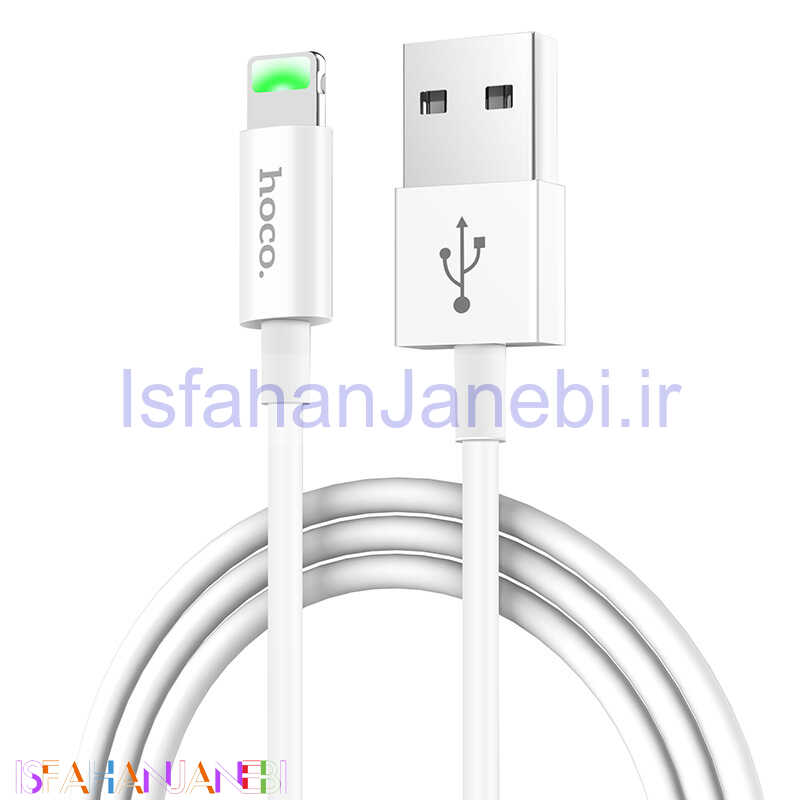 اصفهان جانبی-کابل آیفونی هوکو Hoco X43 2.4A 1m (گارانتی 12 ماهه)