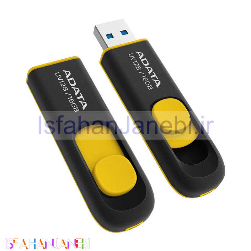 اصفهان جانبی-فلش 16 گیگ ای دیتا ADATA UV128 USB 3.2