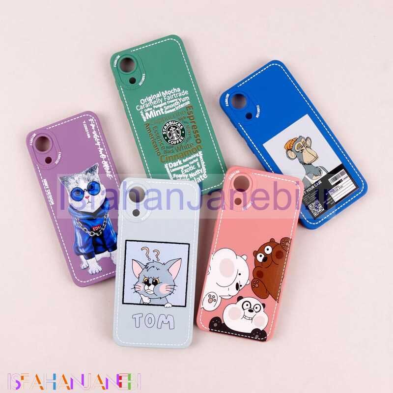 اصفهان جانبی-قاب محافظ لنزدار طرح دوخت Samsung Galaxy A03 Core