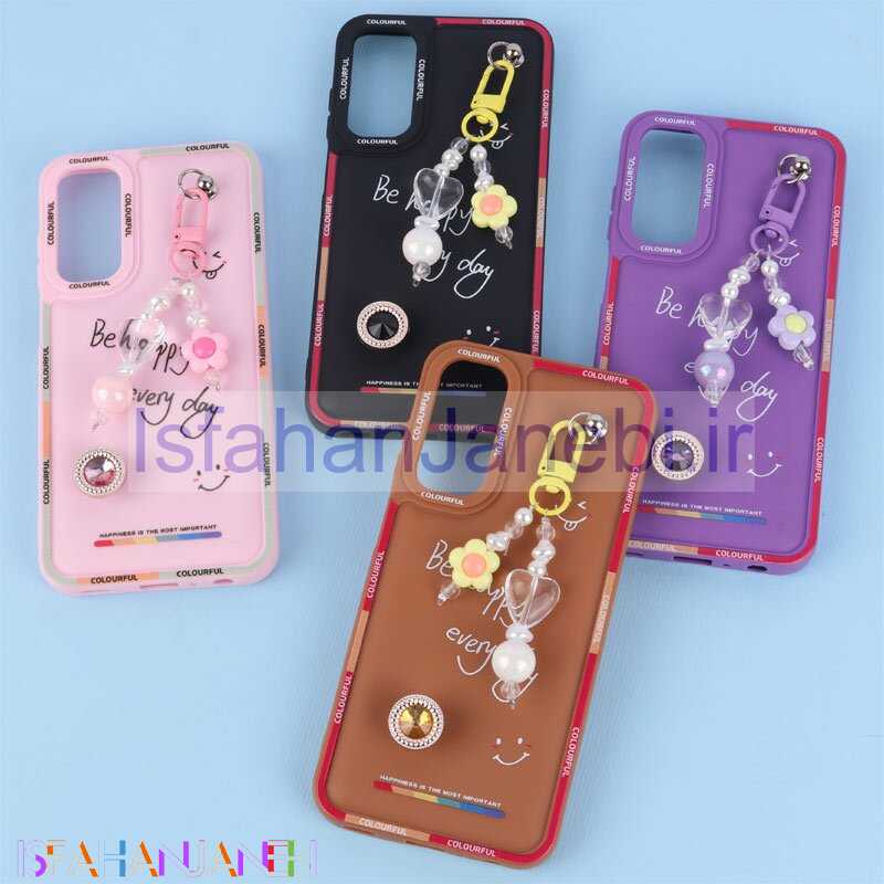 اصفهان جانبی-قاب ژله ای Colourful سامسونگ Galaxy A25 آویزدار