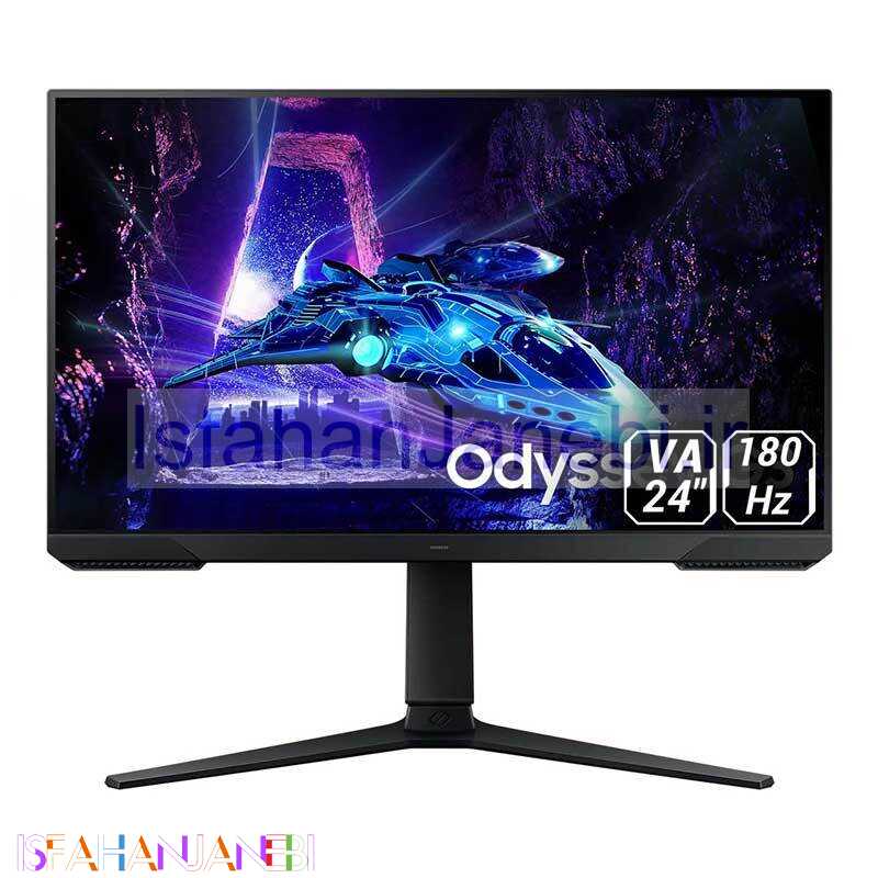 اصفهان جانبی-مانیتور گیمینگ سامسونگ Odyssey G3 G30D سایز 24 اینچ