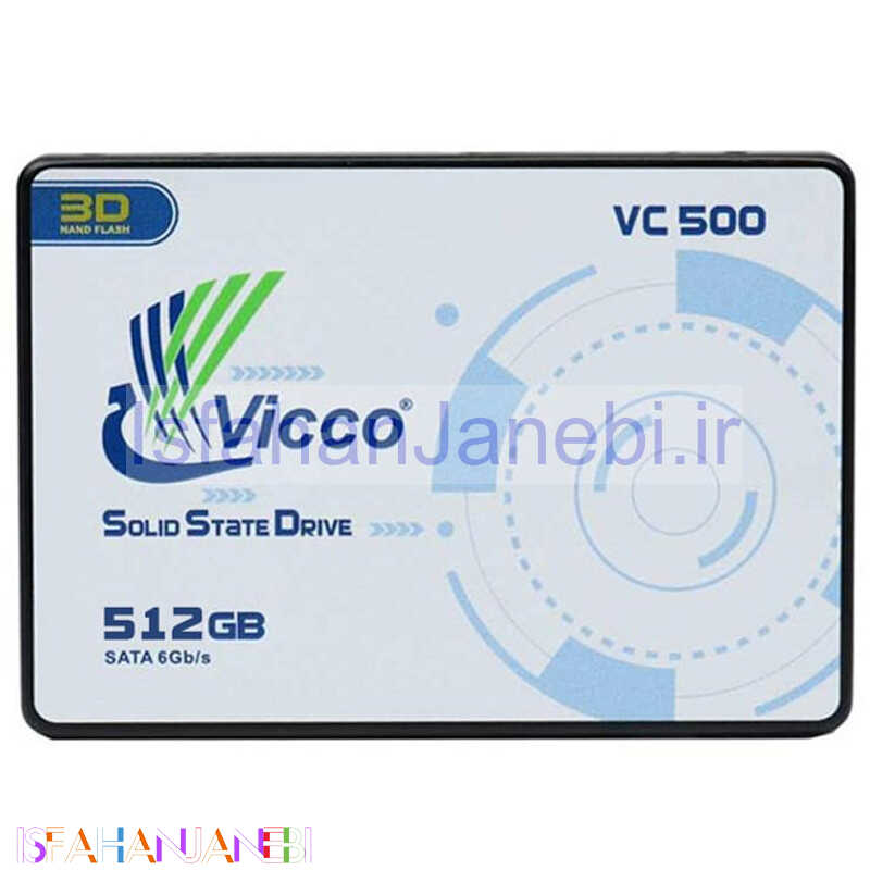 اصفهان جانبی-حافظه SSD ویکومن ViccoMan VC500 512GB