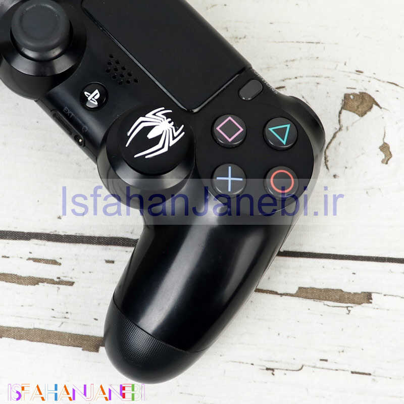 اصفهان جانبی-روکش آنالوگ دسته بازی Play Station/XBOX طرح Spider Man مشکی