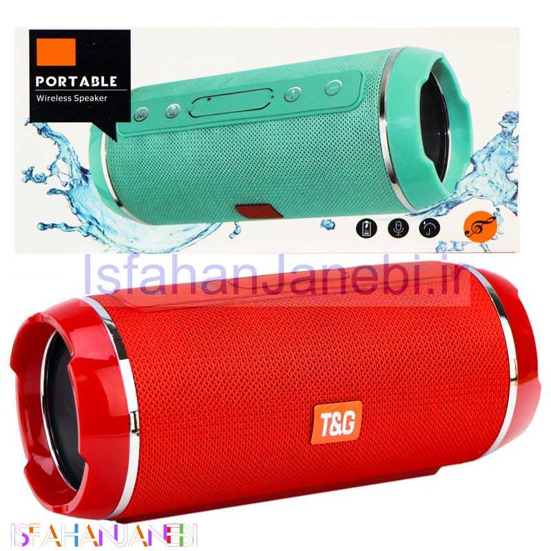 اصفهان جانبی-اسپیکر بلوتوثی رم و فلش خور T&amp;G TG116
