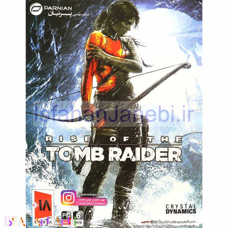 اصفهان جانبی-Rise of The Tomb Raider PC 6DVD پرنیان