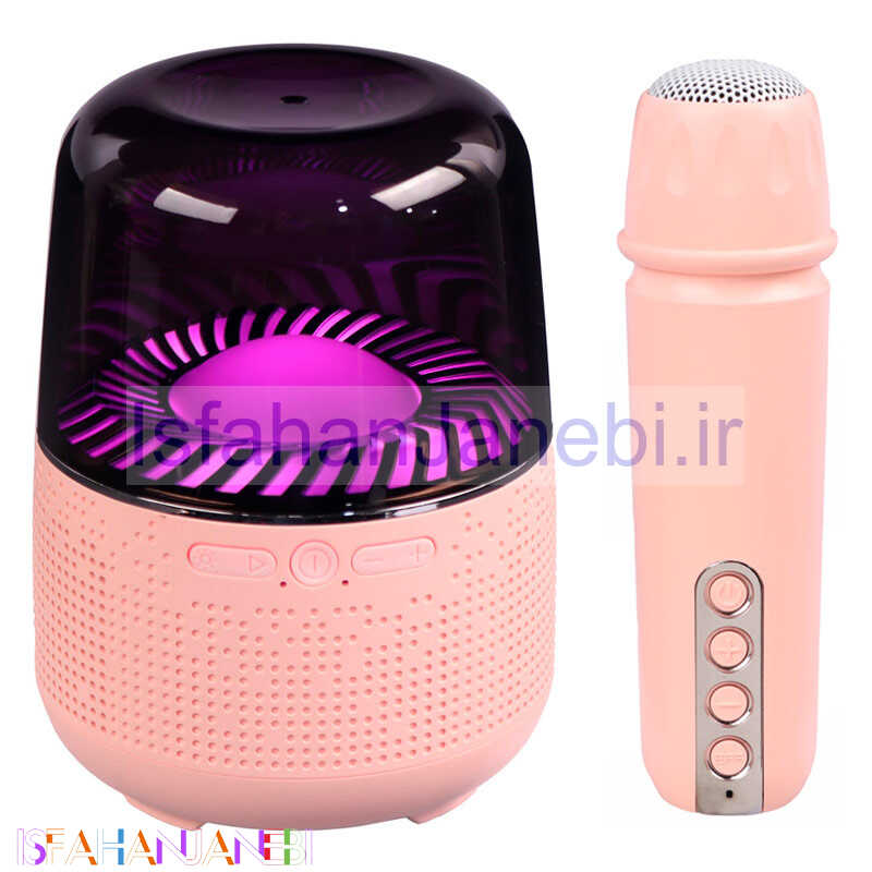 اصفهان جانبی-اسپیکر بلوتوثی رم و فلش خور Kimiso KMS-152 + میکروفون