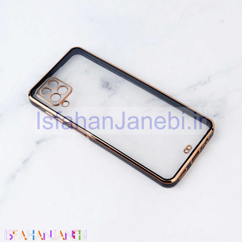 اصفهان جانبی-قاب ژله ای دور رنگی محافظ لنزدار Samsung Galaxy A12