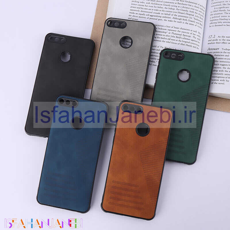 اصفهان جانبی-قاب چرمی Pro Camera هواوی Y9 2018 / Enjoy 8 Plus محافظ لنزدار