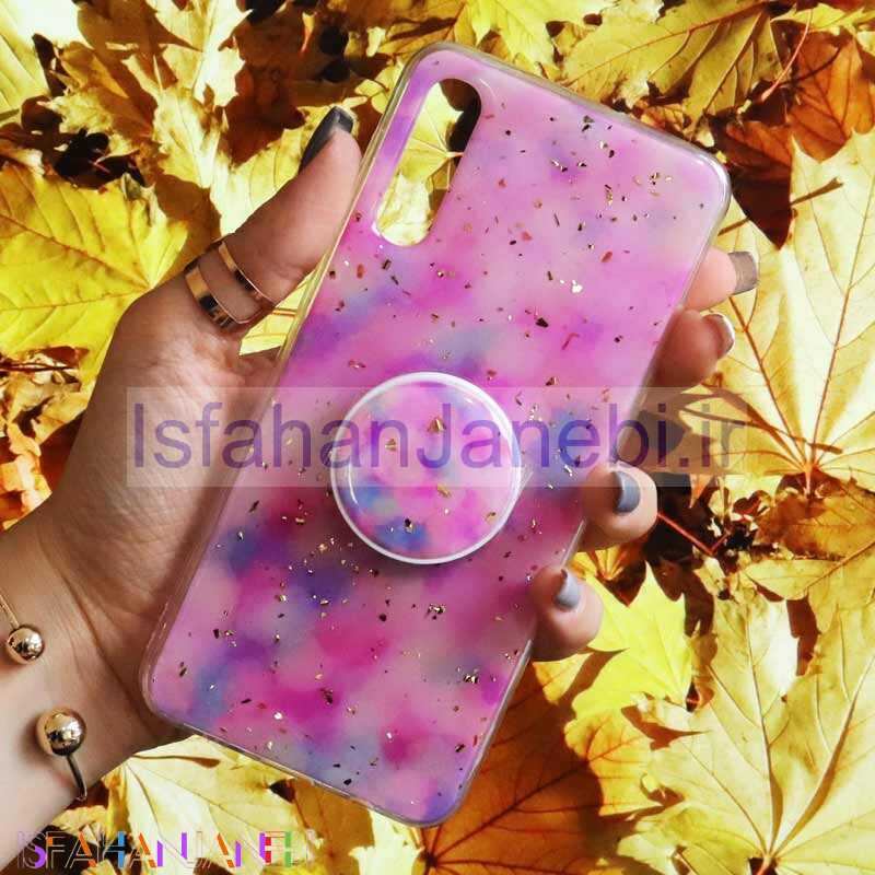 اصفهان جانبی-قاب رنگین کمانی پاپ سوکت دار خرچنگی کد4 سامسونگ A30s / A50s