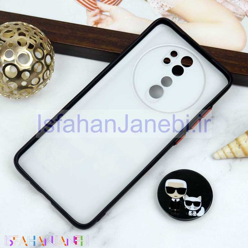 اصفهان جانبی-قاب PC محافظ لنز دار طرح Boss Cat + پاپ سوکت Xiaomi Redmi Note 8 Pro
