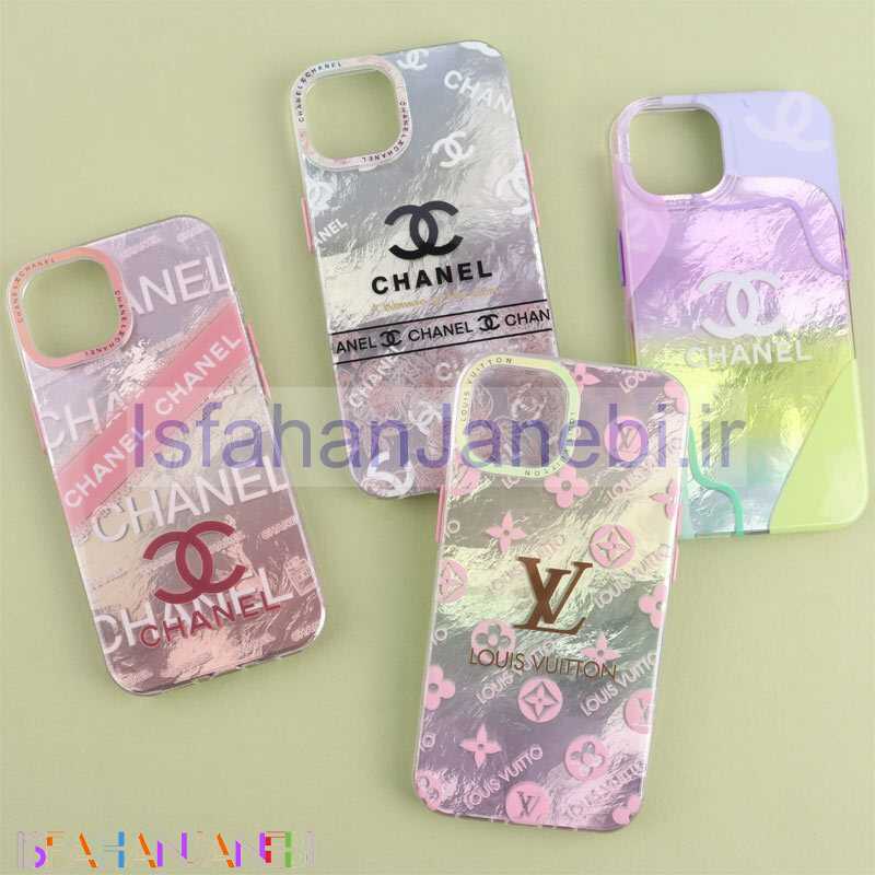 اصفهان جانبی-قاب هولوگرامی Chanel آیفون iPhone 13 / 14 طرح دار