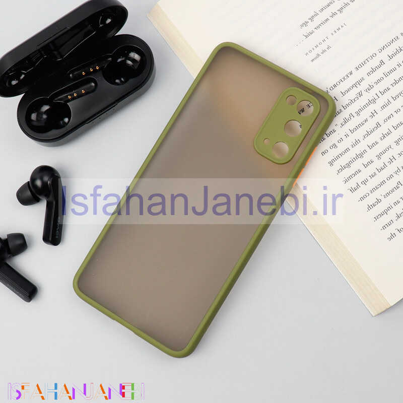 اصفهان جانبی-قاب PC مات محافظ لنز دار Samsung S20