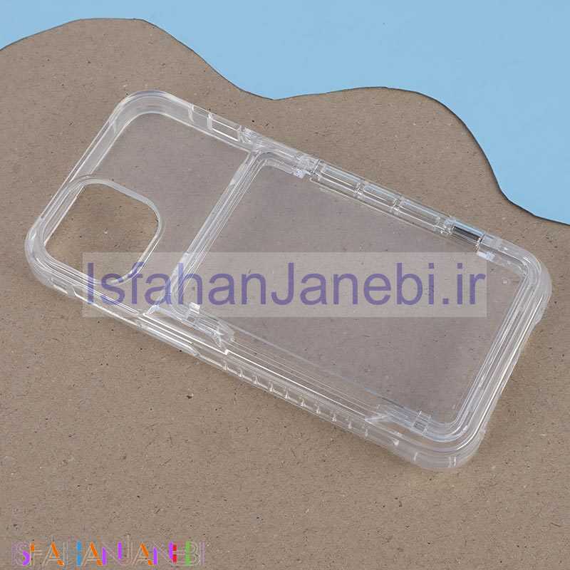 اصفهان جانبی-قاب شفاف جاکارتی دار Classic آیفون iPhone 13 / 14
