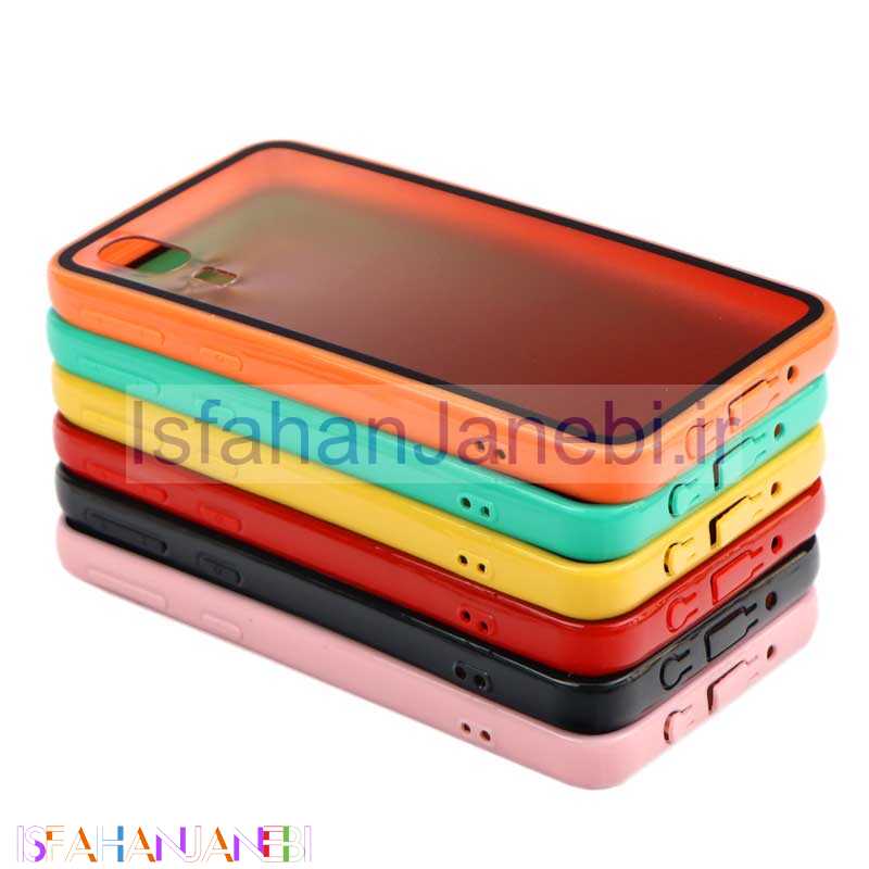 اصفهان جانبی-قاب پشت مات دو رنگ Samsung A2 Core نارنجی