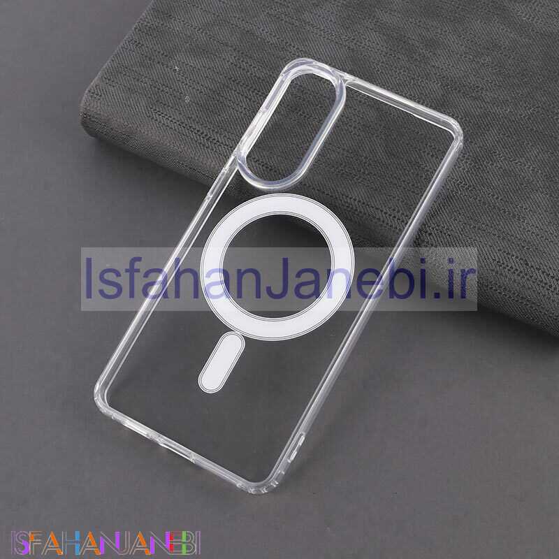 اصفهان جانبی-قاب ضد ضربه مگ سیف Clear Case Magnetic سامسونگ Galaxy S25 Edge