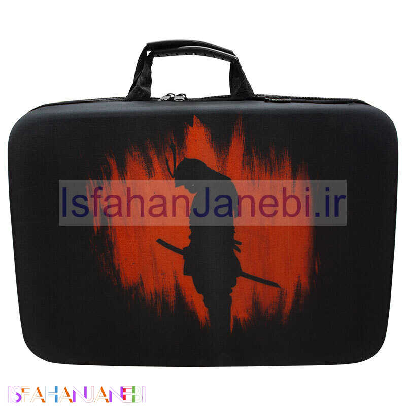 اصفهان جانبی-کیف کنسول بازی PS5 Slim طرح Samurai
