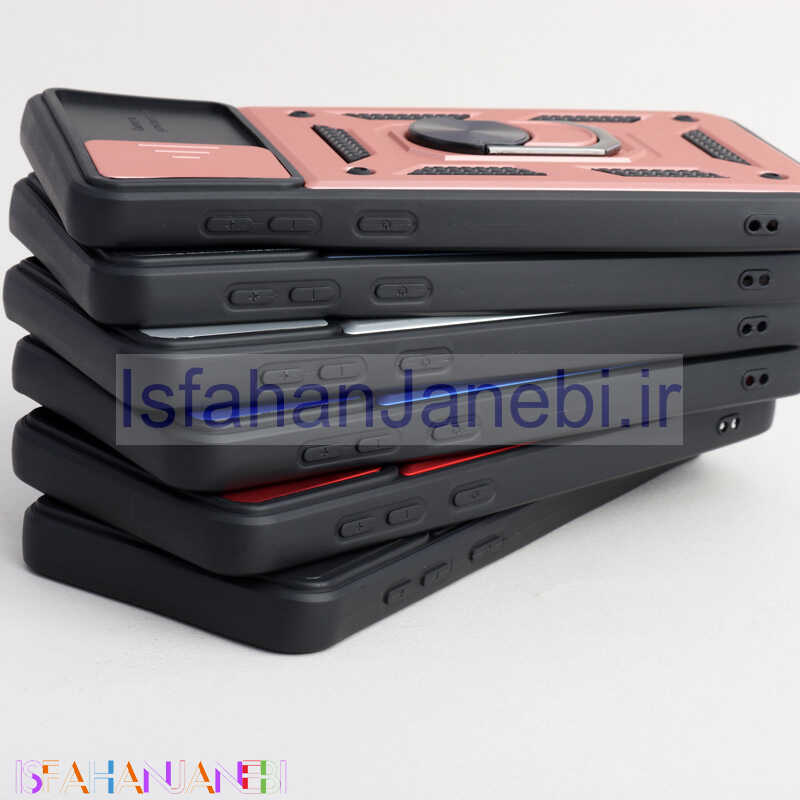 اصفهان جانبی-قاب ضد ضربه محافظ لنزدار کشویی هولدر دار بتمن Samsung Galaxy A03 Core