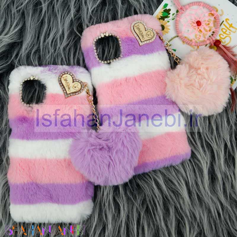 اصفهان جانبی-قاب پشمالو پوم پوم دار Samsung Galaxy A22 4G