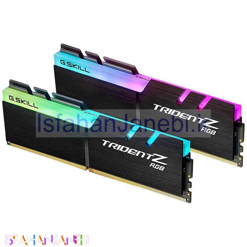 اصفهان جانبی-رم کامپیوتر G.SKILL TridentZ RGB DDR4 32GB 3000MHz CL16 Dual