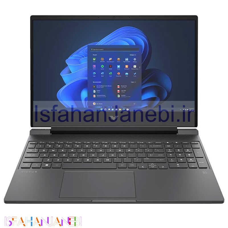 اصفهان جانبی-لپ تاپ گیمینگ اچ پی 15.6 اینچی Victus 15 FB2063DX Ryzen 5 7535HS 8GB 512GB SSD RX6550M