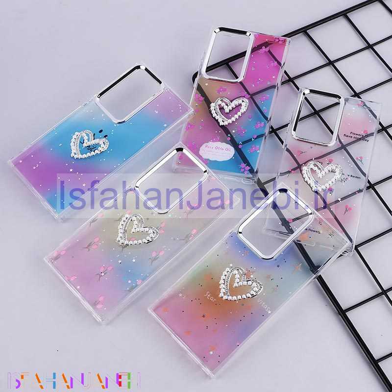 اصفهان جانبی-قاب شفاف کهکشانی سامسونگ Galaxy S24 Ultra